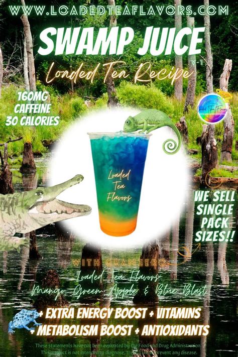 Swamp Juice Loaded Tea Recipe using Gramzero sugar free drink mixes and ...