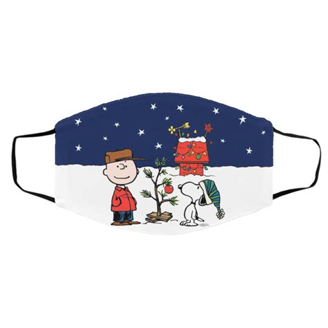 Snoopy Christmas Face Mask Breathable Anti Dust Reusable Mouth Cover