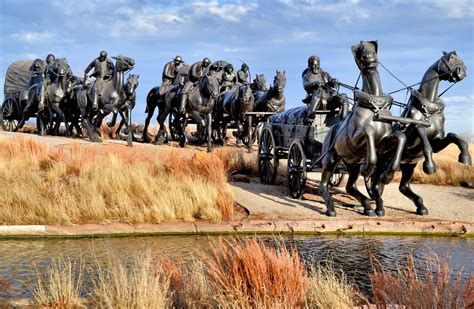 Oklahoma Centennial Land Run Monument in Oklahoma City, Oklahoma ...