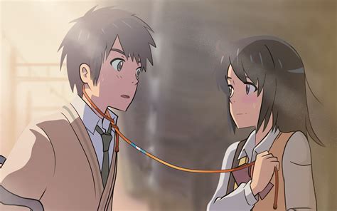 Download Your Name. Taki Tachibana Mitsuha Miyamizu Anime HD Wallpaper