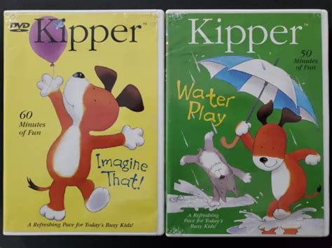 KIPPER DVD LOT: Imagine That! and Water Play Animated HIT Entertainment ...