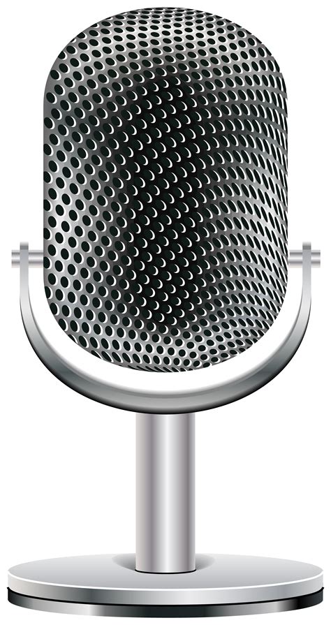 Microphone transparent clip art image gallery yopriceville png – Clipartix