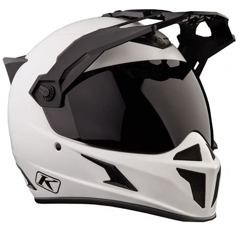 Klim KRIOS Helmet front side view, Matte White | Helmet, Motorcycle ...