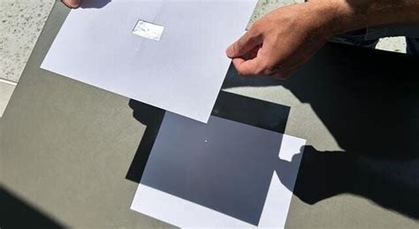 How to make a pinhole camera to view the total solar eclipse