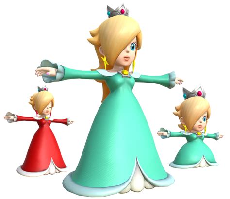 Wii U - Super Mario 3D World - Rosalina - The Models Resource