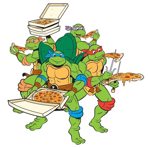 Teenage Mutant Ninja Turtles: Pizza Party Die-Cut Icon - Officially Li ...