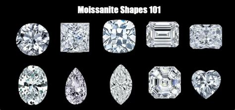 Moissanite Shape Guide: Understanding the Different Options - LaneWoods ...