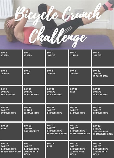 Bicycle crunches challenge to strengthen your core | Beginner full body ...