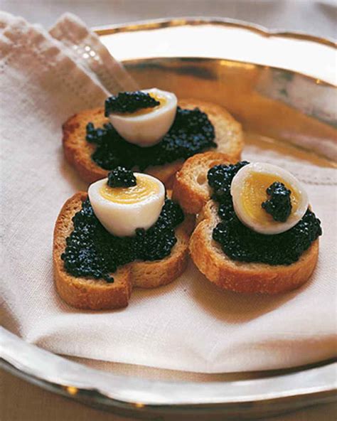 Quail Eggs with Caviar | Recipe | Caviar recipes, Food, Quail eggs