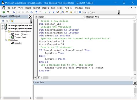 How to☝️ Use the Boolean Data Type in Excel VBA - Spreadsheet Daddy