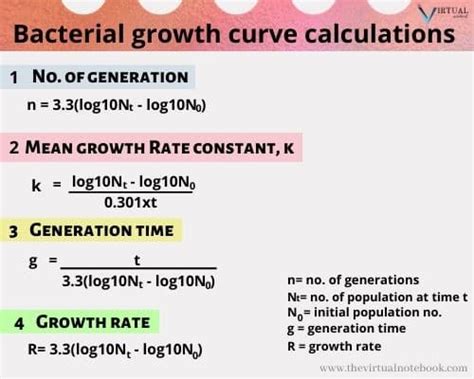 Doubling Time Equation For Bacteria - Tessshebaylo