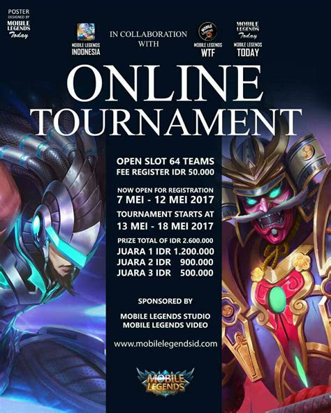 Mobile Legend Tournament Poster – Coretan