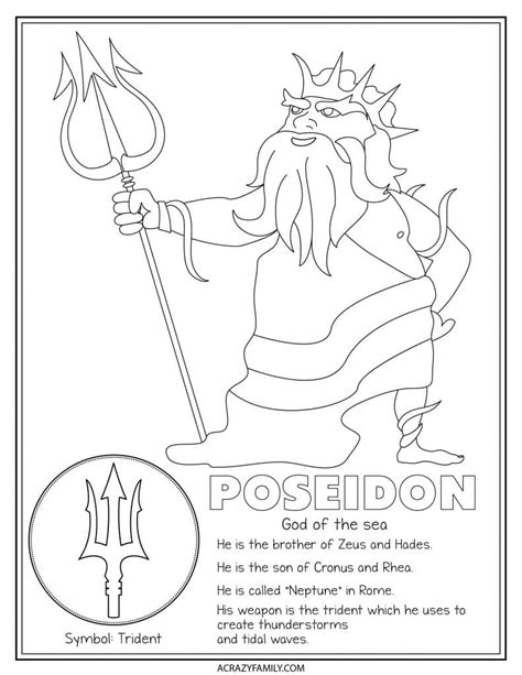 Greek Mythology Coloring Pages