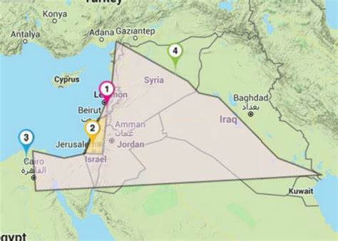 Biblical Boundaries of the Land of Israel - The Israel Bible