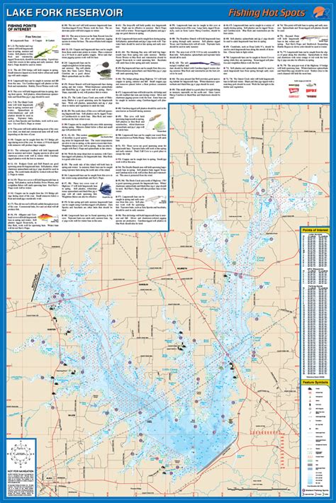 Lake Palestine Fishing Map