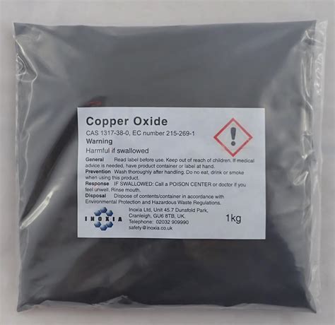 Copper oxide, black, Copper (II) oxide, High Purity Grade, 100g-5kg | eBay