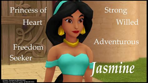 JASMINE [ALL CUTSCENES] | Kingdom Hearts Series THE MOVIE - YouTube