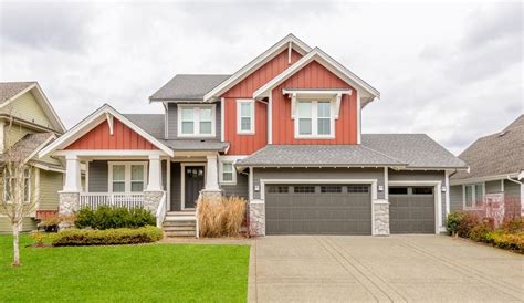 Red Roof House Color Schemes