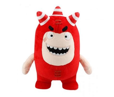 Oddbods - Fuse Plush Toy, 25 cm, Red | PlayOne