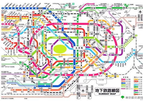 Tokyo Tube Map