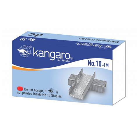 Kangaro Stapler Pin 10-1M (20 Boxes, Used For Popular No 10 Stapler ...