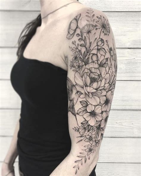 108 Gorgeous Floral Arm Tattoos Design Make You Elegance Koees Blog ...