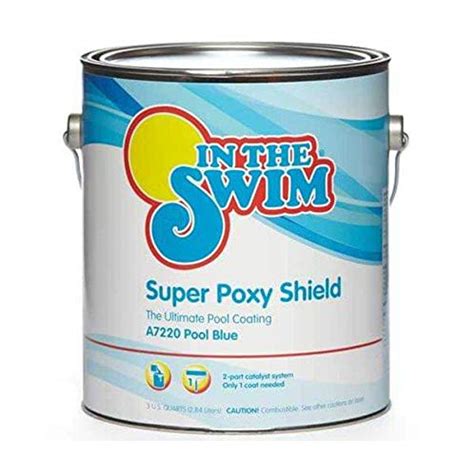 In The Swim Super Poxy Shield Epoxy-Base Swimming Pool Paint - White 1 ...