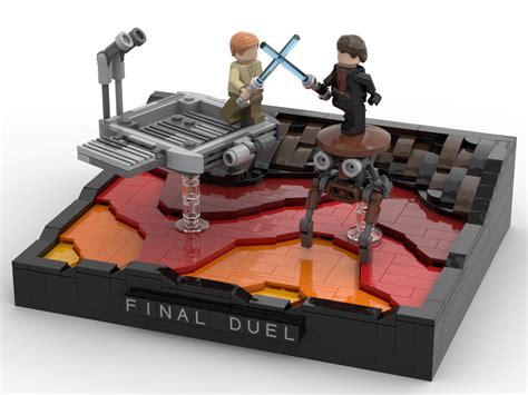 LEGO MOC Duel On Mustafar - Final Duel Scene by The_Minikit_Guy ...