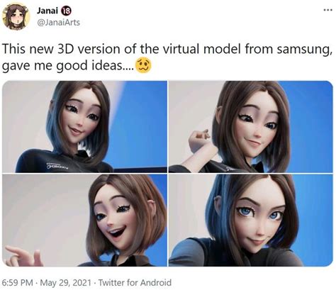 This new 3D version of the virtual model from samsung, gave me good ...