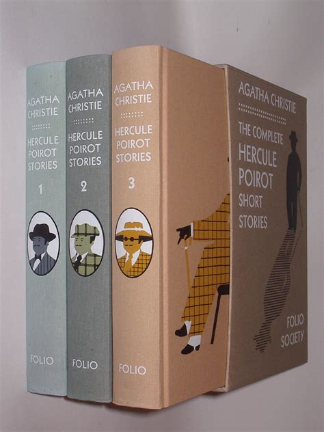 The Complete Hercule Poirot Short Stories Agatha Christie Folio Society ...