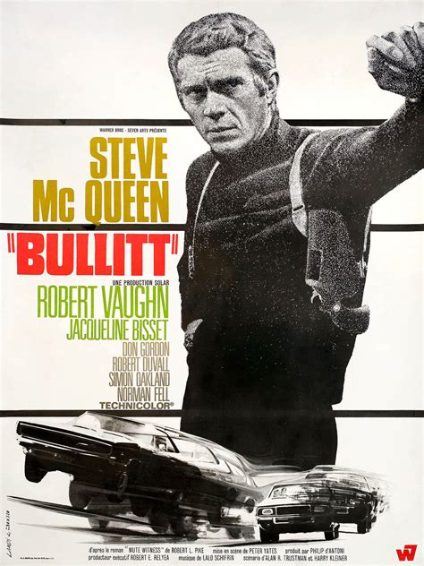 Bullitt Original 1968 French Grande Movie Poster - Posteritati Movie ...