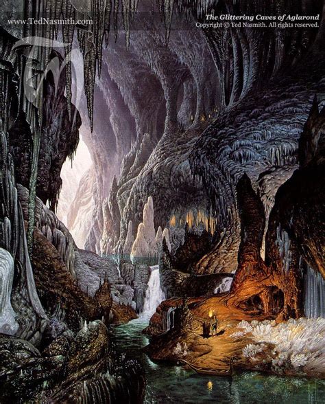 The Glittering Caves of Aglarond – Ted Nasmith