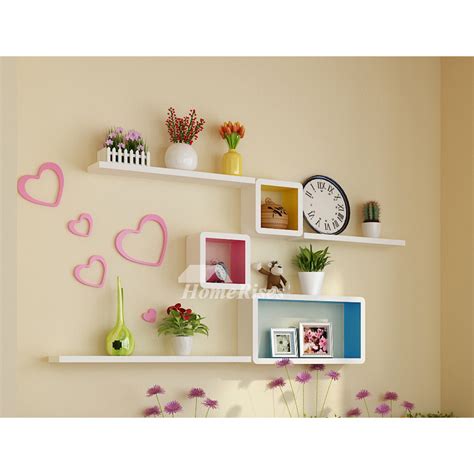 bedroom wall shelves