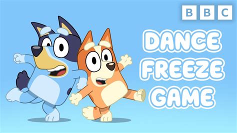 Bluey | Dance Freeze Game Brain Break | CBeebies - YouTube