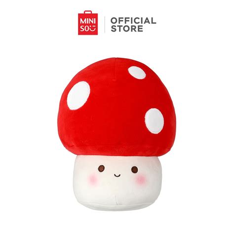 MINISO Mushroom Plush Toy | Shopee Philippines