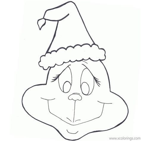 the grinch coloring page to print ready for download