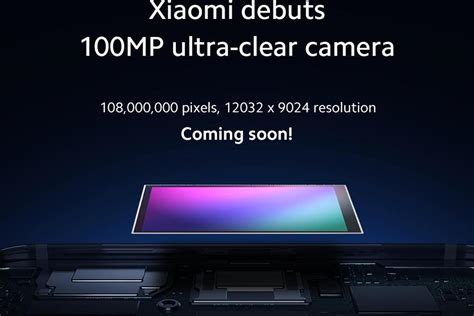 Xiaomi teases vastly unnecessary 100-megapixel phone camera