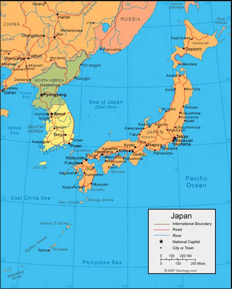 Map Japan Area - Best Map of Middle Earth