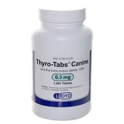 Thyro-Tabs Canine - FDA Approved Levothyroxine | VetRxDirect