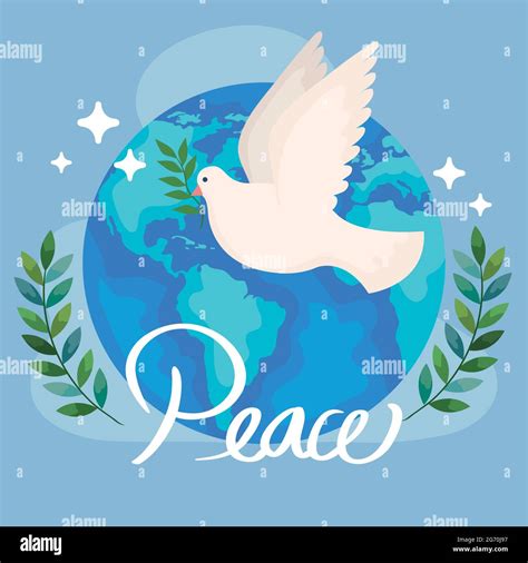 world peace poster Stock Vector Image & Art - Alamy