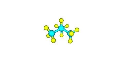 Isobutane molecular structure isolated on white — Stock Photo © olla ...