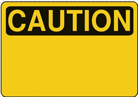 Caution sign illustration, Warning sign Traffic sign, Danger Tape s ...