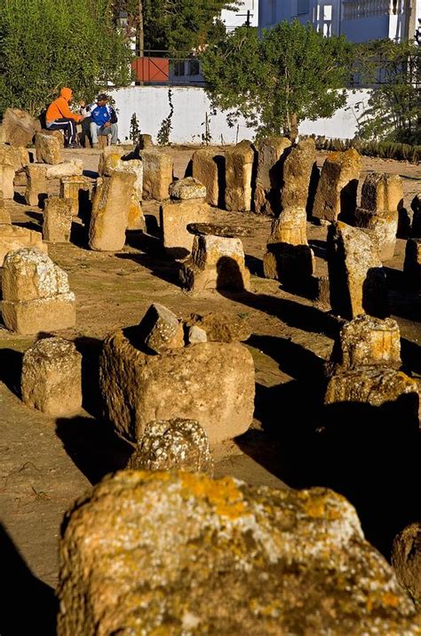 Tunisia. Carthage. Tablets In Tophet - Photograph by Everett