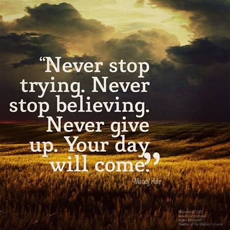 Never Stop Believing Quotes. QuotesGram