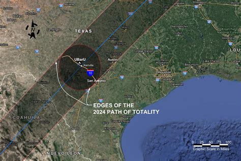 Eclipse 2024 Path In Texas - Renae Charlene