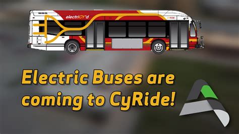 CyRide Electric Bus Notice - YouTube