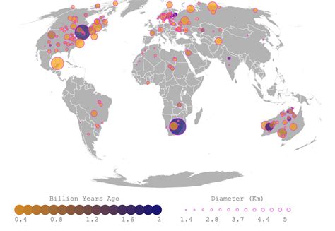 Meteor Crater Map