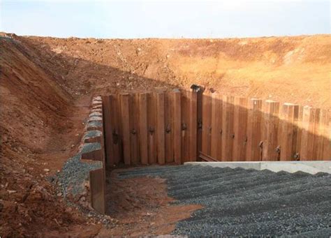 SHEET PILE WALL OF RETAINING STRUCTURE | BIMARC