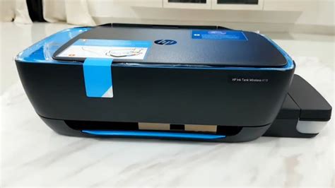 #Unbox and #Setup of #HP Ink tank wireless 419 #printer - YouTube