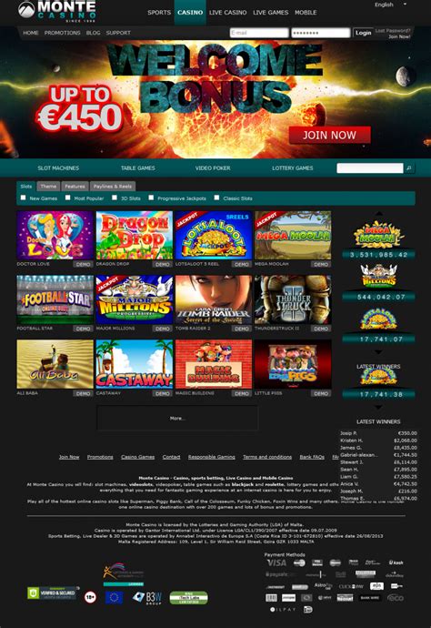 Monte Casino (2021) | Review | Games - AskGamblers